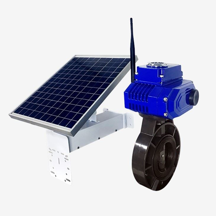 Controlador de válvula de painel solar LORA