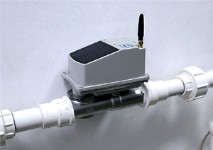 Controlador automático de válvula de água inteligente de longo alcance Lora com válvula de esfera motorizada